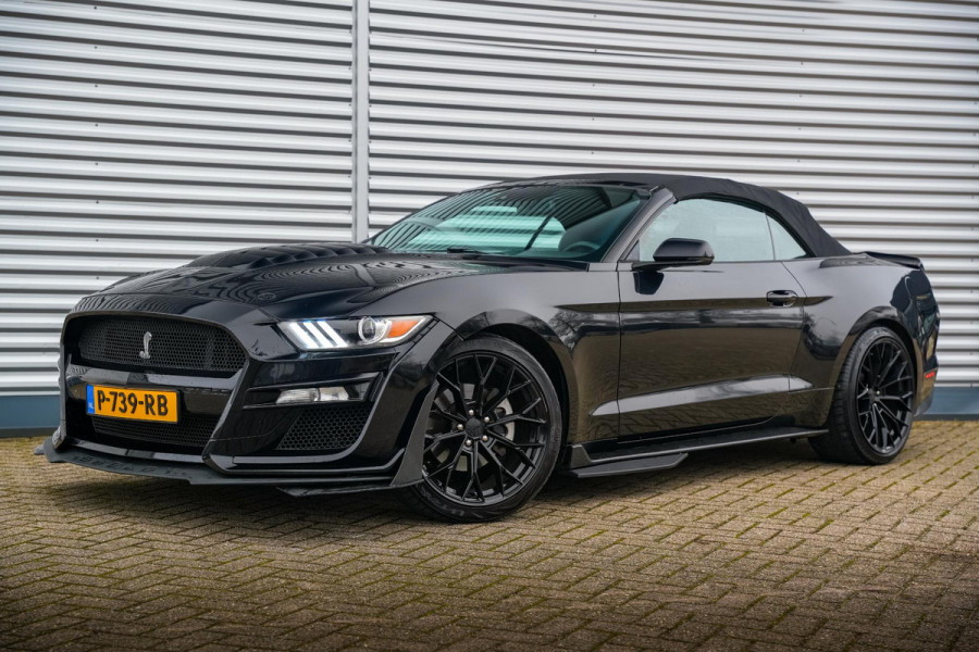 Ford Mustang Convertible 2.3 EcoBoost Stoelverwarming stoel ventilatie camera Shelby pakket