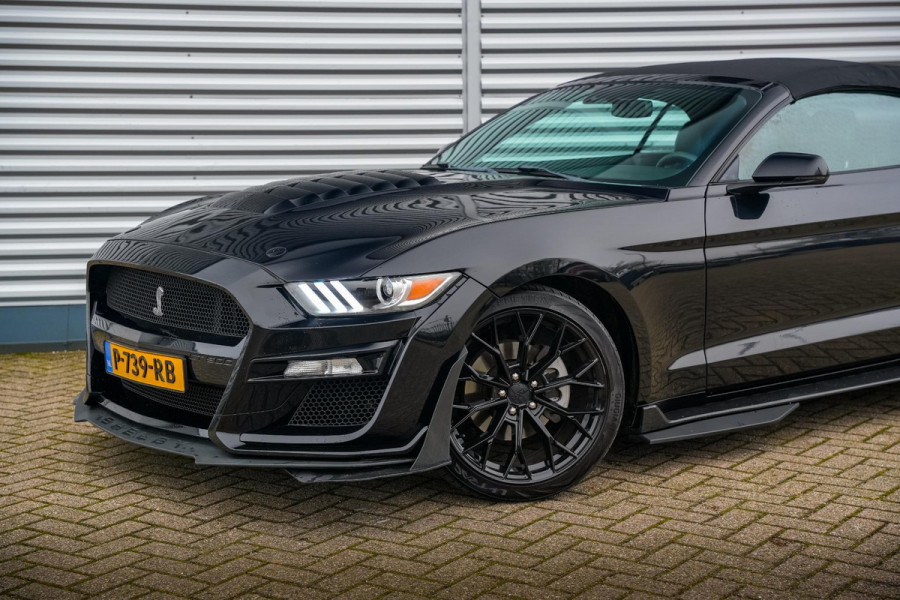 Ford Mustang Convertible 2.3 EcoBoost Stoelverwarming stoel ventilatie camera Shelby pakket