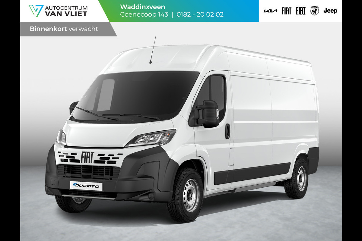 Fiat E-Ducato 4.25t L3H2 Heavy 110 kWh | 420km actieradius | B rijbewijs toegestaan per 1-7-2025 | 1.385kg laadvermogen | 2.400kg trekgewicht