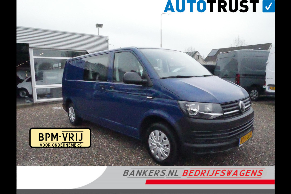 Volkswagen Transporter 2.0 TDI 100PK, L2H1, Dubbel Cabine, Airco