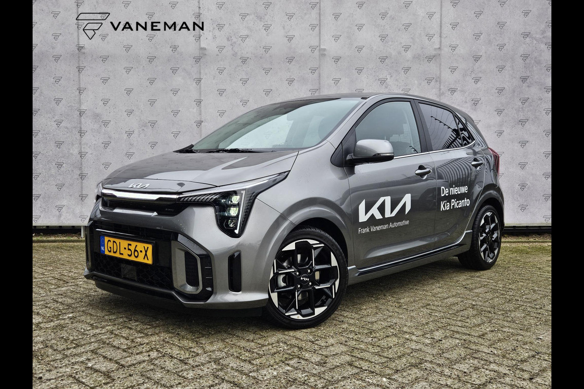 Kia Picanto 1.0 DPI GT-Line | Demo | Schuif/Kanteldak | Stoel- en Stuurverwarming | Cruise | Navi | Leder | Camera |