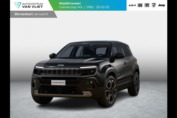 Jeep Avenger 1.2 e-Hybrid Summit | Leder&Winter Pack | Schuif/Kanteldak | Infotainment&Convience Pack