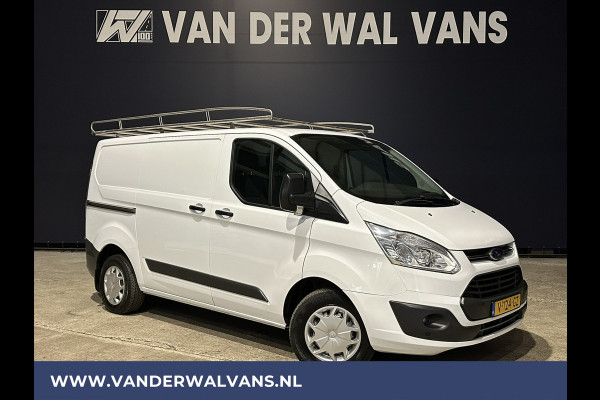 Ford Transit Custom 2.0 TDCI L1H1 Euro6 Airco | Imperiaal | Trekhaak | Navigatie | Cruisecontrol | Parkeersensoren Bijrijdersbank