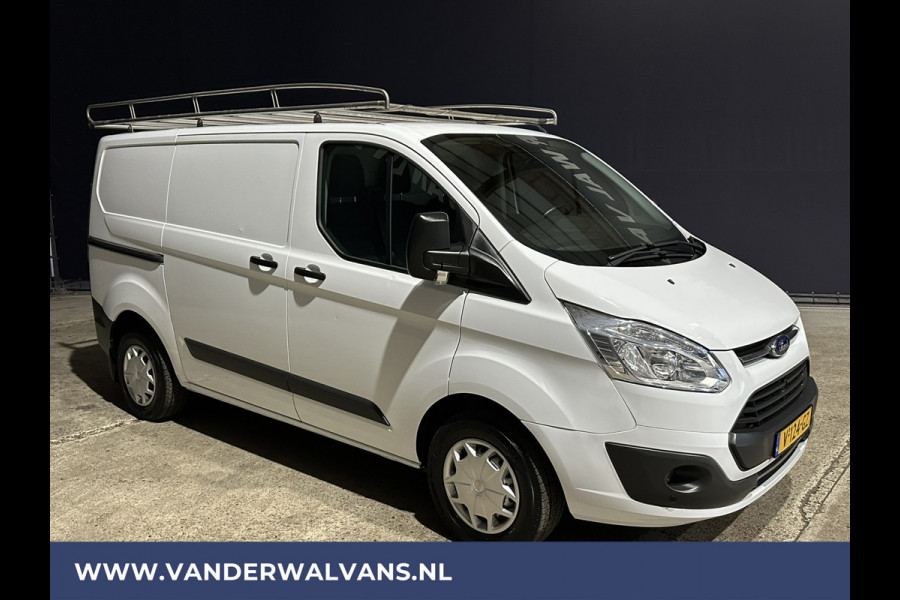 Ford Transit Custom 2.0 TDCI L1H1 Euro6 Airco | Imperiaal | Trekhaak | Navigatie | Cruisecontrol | Parkeersensoren Bijrijdersbank