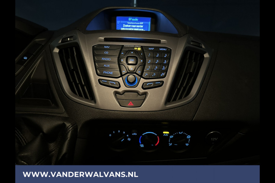 Ford Transit Custom 2.0 TDCI L1H1 Euro6 Airco | Imperiaal | Trekhaak | Navigatie | Cruisecontrol | Parkeersensoren Bijrijdersbank