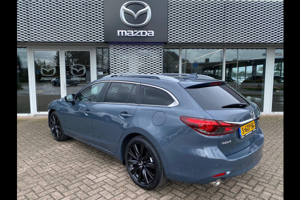 Mazda 6 Sportbreak 2.0 SkyActiv-G 165 Business Sportive Automaat | 6 JAAR GARANTIE | Adaptive Cruise | Leder |