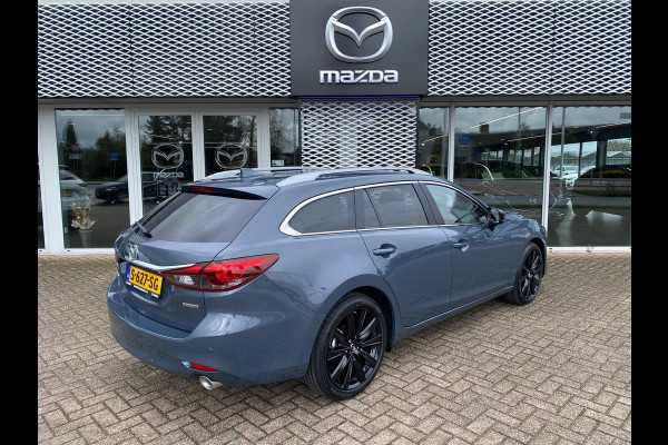 Mazda 6 Sportbreak 2.0 SkyActiv-G 165 Business Sportive Automaat | 6 JAAR GARANTIE | Adaptive Cruise | Leder |