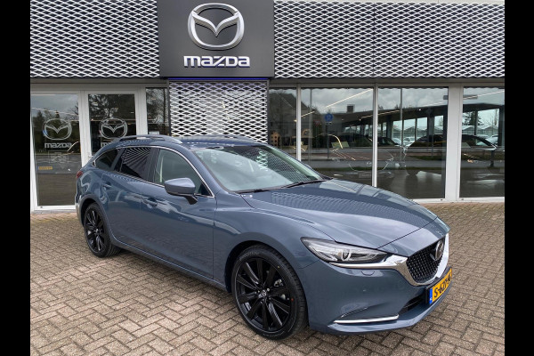 Mazda 6 Sportbreak 2.0 SkyActiv-G 165 Business Sportive Automaat | 6 JAAR GARANTIE | Adaptive Cruise | Leder |