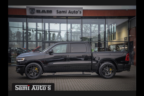 Dodge Ram 1500 LIMITED NIGHT H.O 540PK 706 Nm 2025 | XB9 | MASSAGE | BOM VOL | CREW CAB | DUBBELE CABINE | GRIJSKENTEKEN | 5 PERSOONS | DE MEEST LUXUEUZE en BEGEERDE Pick-up VOORRAAD NR 2348 - 5158