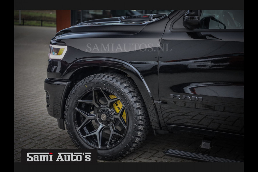 Dodge Ram 1500 LIMITED NIGHT H.O 540PK 706 Nm 2025 | XB9 | MASSAGE | BOM VOL | CREW CAB | DUBBELE CABINE | GRIJSKENTEKEN | 5 PERSOONS | DE MEEST LUXUEUZE en BEGEERDE Pick-up VOORRAAD NR 2348 - 5158