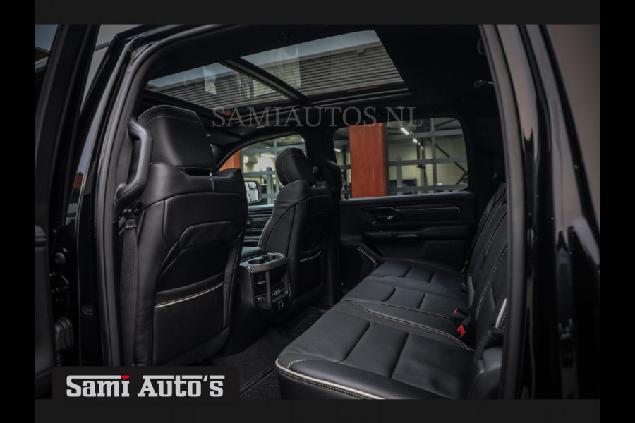 Dodge Ram 1500 LIMITED NIGHT H.O 540PK 706 Nm 2025 | XB9 | MASSAGE | BOM VOL | CREW CAB | DUBBELE CABINE | GRIJSKENTEKEN | 5 PERSOONS | DE MEEST LUXUEUZE en BEGEERDE Pick-up VOORRAAD NR 2348 - 5158