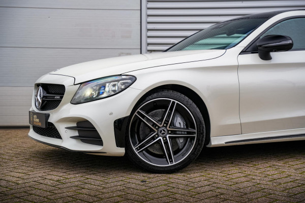 Mercedes-Benz C-Klasse Coupé AMG 43 4MATIC Panodak Burmester Schaalstoelen Ambient Keyless 360 Cam