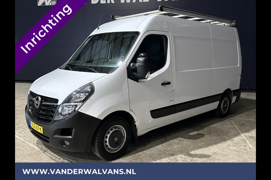 Opel Movano 2.3 Turbo 150pk L2H2 inrichting Euro6 Airco | Omvormer | Camera | Navigatie | Imperiaal Trekhaak, LED, Cruisecontrol, Parkeersensoren, Bijrijdersbank