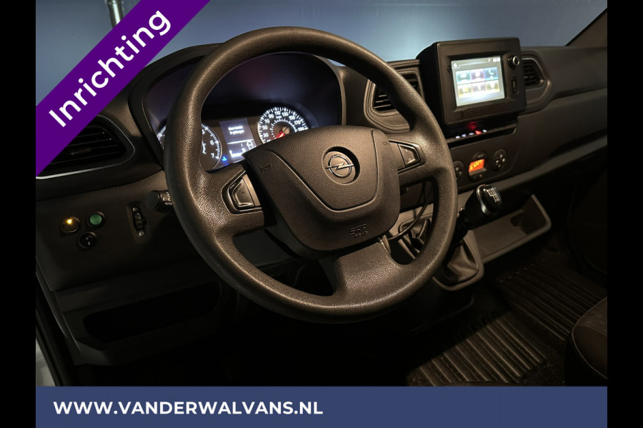 Opel Movano 2.3 Turbo 150pk L2H2 inrichting Euro6 Airco | Omvormer | Camera | Navigatie | Imperiaal Trekhaak, LED, Cruisecontrol, Parkeersensoren, Bijrijdersbank