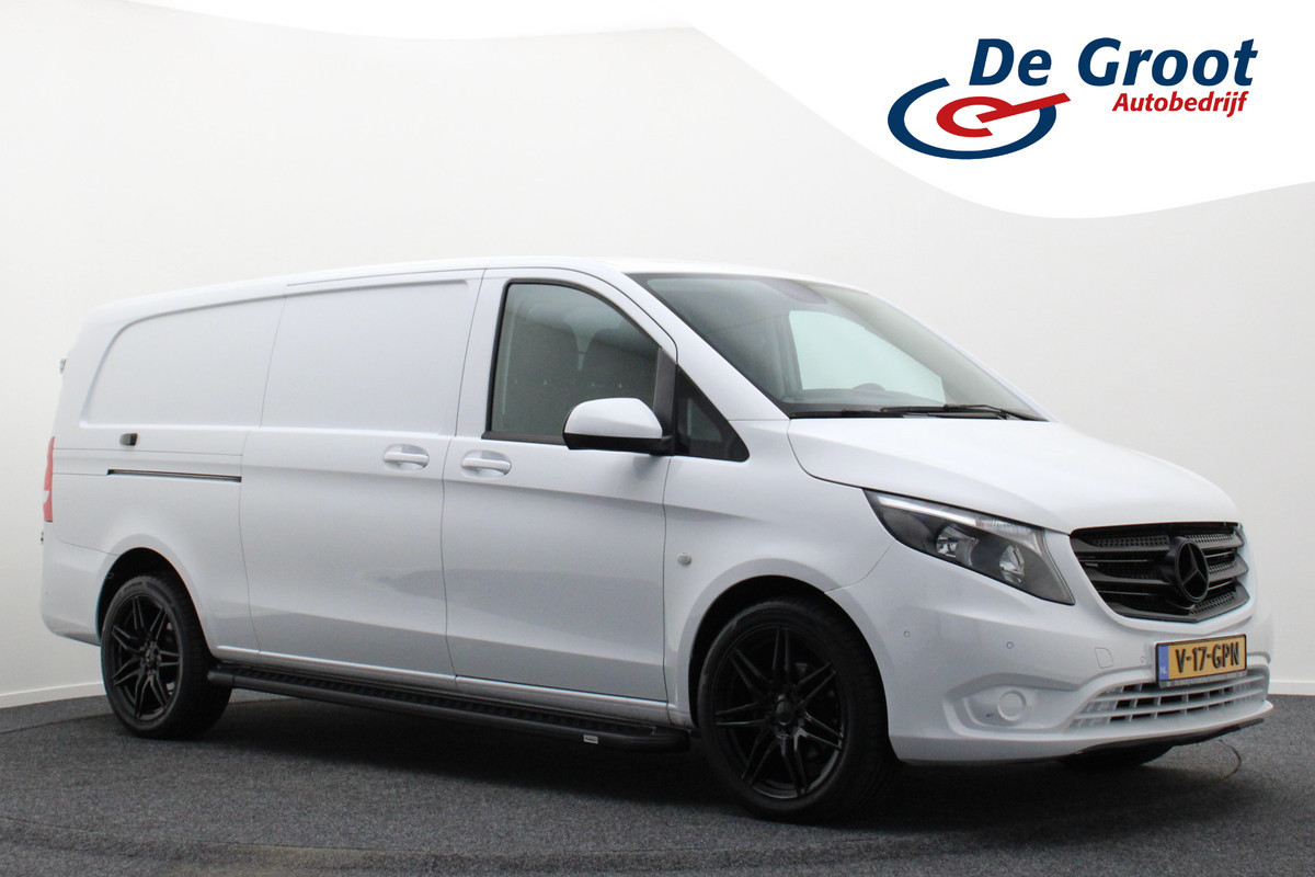 Mercedes-Benz Vito 116 CDI Extra Lang Automaat 3-Zits, Airco, Navigatie, Camera, Apple CarPlay, Cruise, Achterdeuren 270°