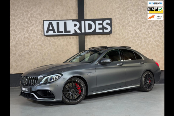 Mercedes-Benz C-Klasse AMG 63 S | carbon | 360 camera | stoel-verwarming/verkoeling | pano | keyless | ACC