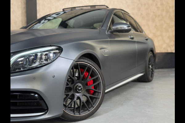 Mercedes-Benz C-Klasse AMG 63 S | carbon | 360 camera | stoel-verwarming/verkoeling | pano | keyless | ACC