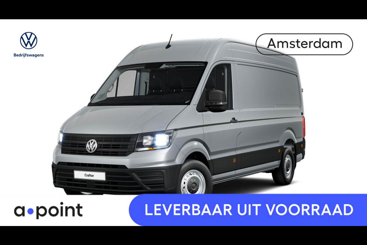 Volkswagen Crafter Highline L3H3 2.0 TDI EU6 140 pk GVW 3.5T NETTO DEAL!! RIJKLAARPRIJS!! VOORRAAD!!