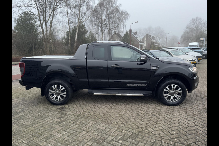 Ford Ranger 3.2 TDCi Wildtrak Supercab 200pk SCI Automaat | Trekhaak | Achteruitrijcamera | Adaptieve Cruise | Voorruit verwarming | Rollertop