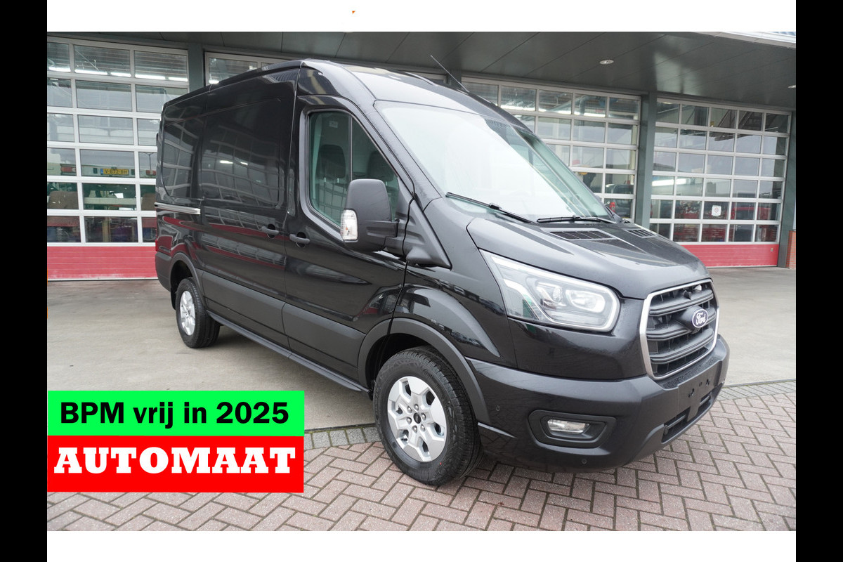 Ford Transit 350M 2.0 TDCI 165PK L2H2 Limited Automaat Nr. V108 | Airco | Adap.Cruise | Navi | 360 Camera