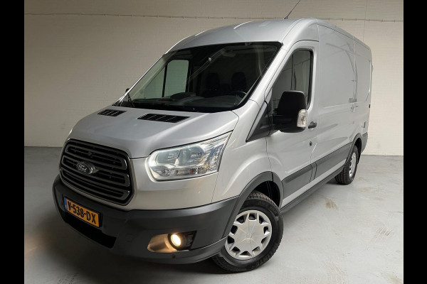 Ford Transit SERVICEWAGEN 350 2.0 TDCI EURO6 L2H2 TREND 3PERSOONS, SORTIMO INRICHTING AIRCO CAMERA GRIJS METALLIC RIJKLAARPRIJS!