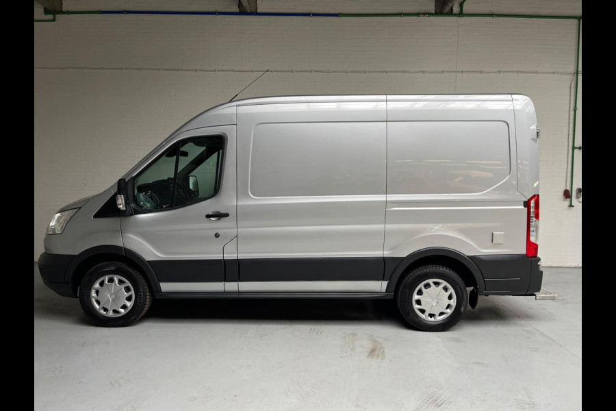 Ford Transit SERVICEWAGEN 350 2.0 TDCI EURO6 L2H2 TREND 3PERSOONS, SORTIMO INRICHTING AIRCO CAMERA GRIJS METALLIC RIJKLAARPRIJS!