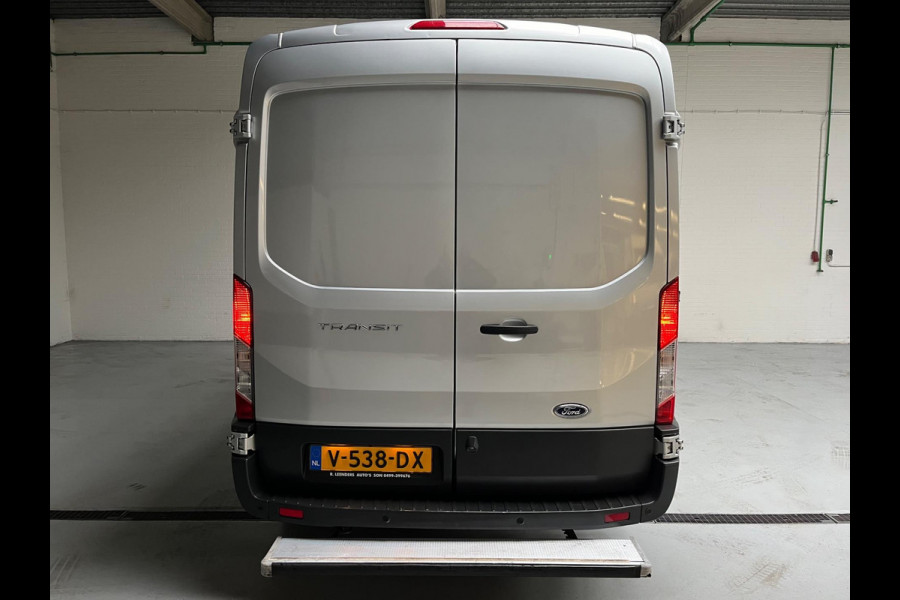 Ford Transit SERVICEWAGEN 350 2.0 TDCI EURO6 L2H2 TREND 3PERSOONS, SORTIMO INRICHTING AIRCO CAMERA GRIJS METALLIC RIJKLAARPRIJS!