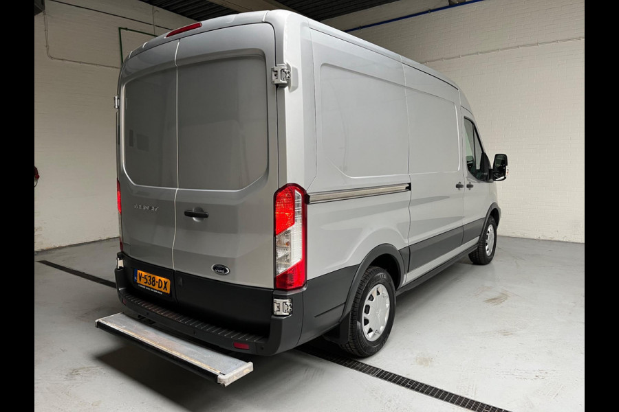 Ford Transit SERVICEWAGEN 350 2.0 TDCI EURO6 L2H2 TREND 3PERSOONS, SORTIMO INRICHTING AIRCO CAMERA GRIJS METALLIC RIJKLAARPRIJS!