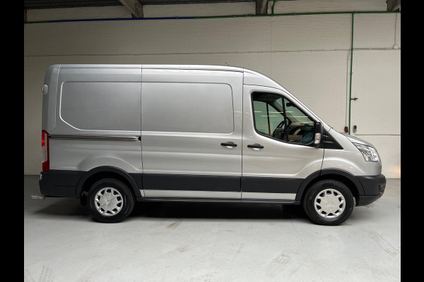 Ford Transit SERVICEWAGEN 350 2.0 TDCI EURO6 L2H2 TREND 3PERSOONS, SORTIMO INRICHTING AIRCO CAMERA GRIJS METALLIC RIJKLAARPRIJS!