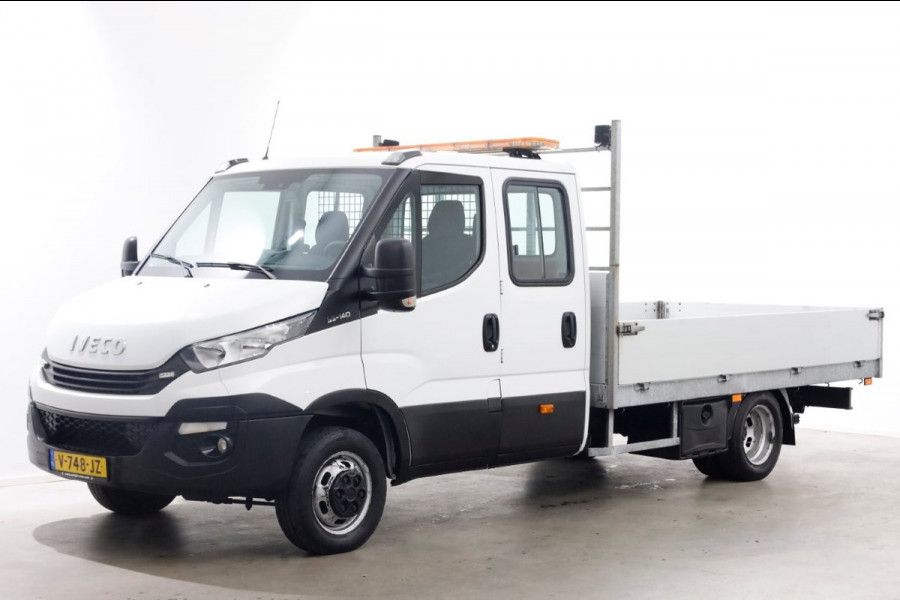 Iveco Daily 35C14 136pk E6 D.C. Open laadbak Luchtvering/230V/Standkachel 11-2017