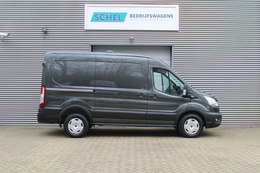 Ford Transit 350 2.0 TDCI L2H2 Trend 130pk - Facelift - 2x Schuifdeur - Adaptive Cruise - Navigatie - Blind Spot - 360 Camera - Stoel - Stuur