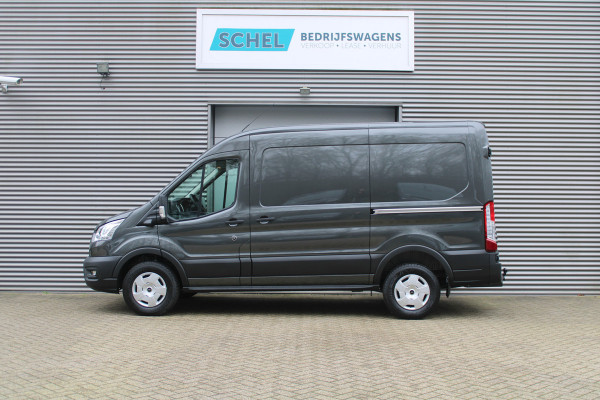 Ford Transit 350 2.0 TDCI L2H2 Trend 165pk - Facelift - 2x Schuifdeur - Adaptive Cruise - Navigatie - Blind Spot - 360 Camera - Stoel - Stuur