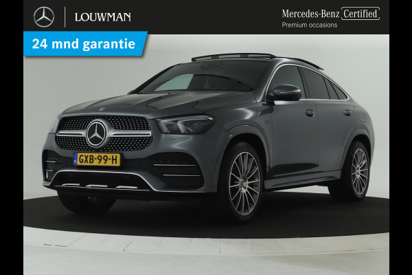 Mercedes-Benz GLE 350 e 4MATIC Premium Plus | Panorama Schuif-Kanteldak | Trekhaak | 21 Inch LM Velgen | Burmester Surround Sound systeem | Inclusief 24 maanden MB Certified garantie voor Europa.