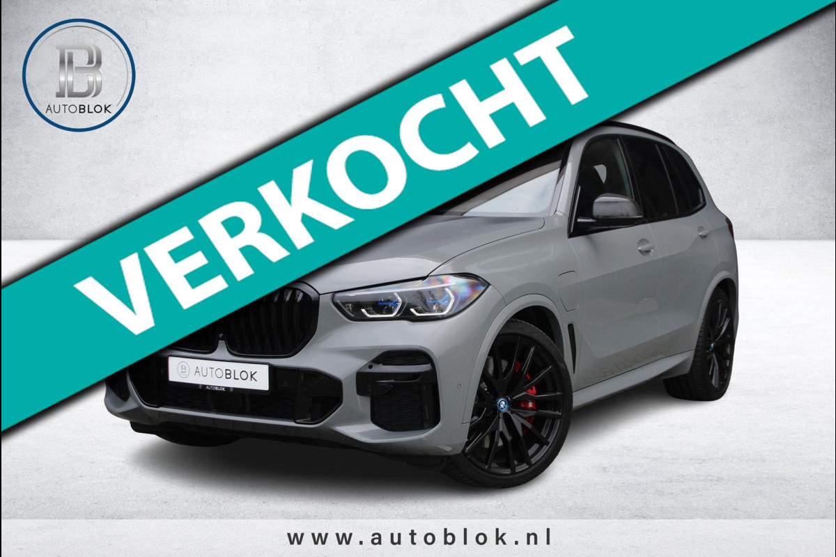 BMW X5 XDrive45e Lime Rock Grey | M-sport | Sky Lounge | Laser