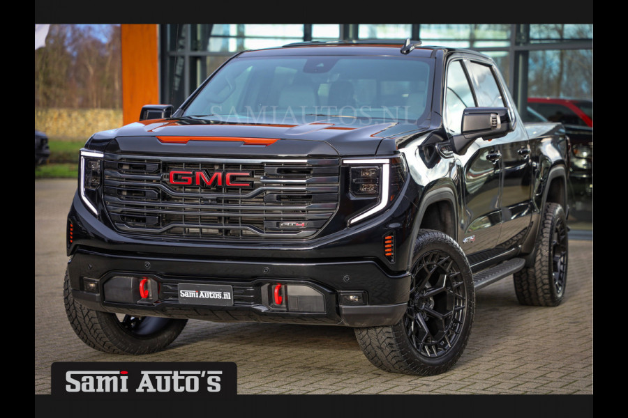 GMC Sierra AT4 | RED LINE | LPG | VIRTUAL + HUD | BOM VOL | 360 CAM |  DC | DODGE RAM EN GMC DEALER NEDERLAND | 6.2 V8 4X4 | GRIJSKENTEKEN | DUBBELE CABINE | PICK UP | VOORRAAD Nr 2240 -  8364 |