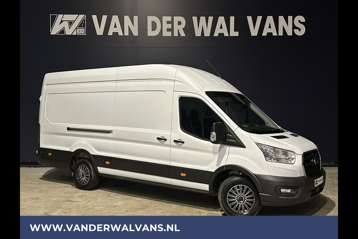 Ford Transit 2.0 TDCI 131pk **BPM VRIJ voor de Ondernemer** L4H3 Euro6 Airco | Camera | Navigatie | Apple Carplay Android Auto, LED, Cruisecontrol, Parkeersensoren, Stoelverwarming, Verwarmde voorruit, Bijrijdersbank