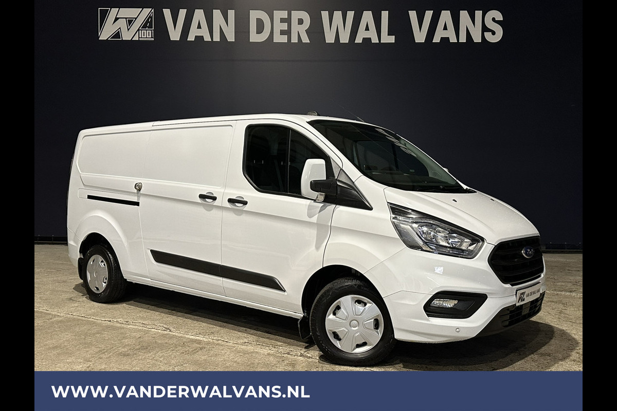 Ford Transit Custom 2.0 TDCI L2H1 Euro6 Airco | Navigatie | LED | Cruisecontrol | Parkeersensoren | Verwarmde voorruit, Bijrijdersbank