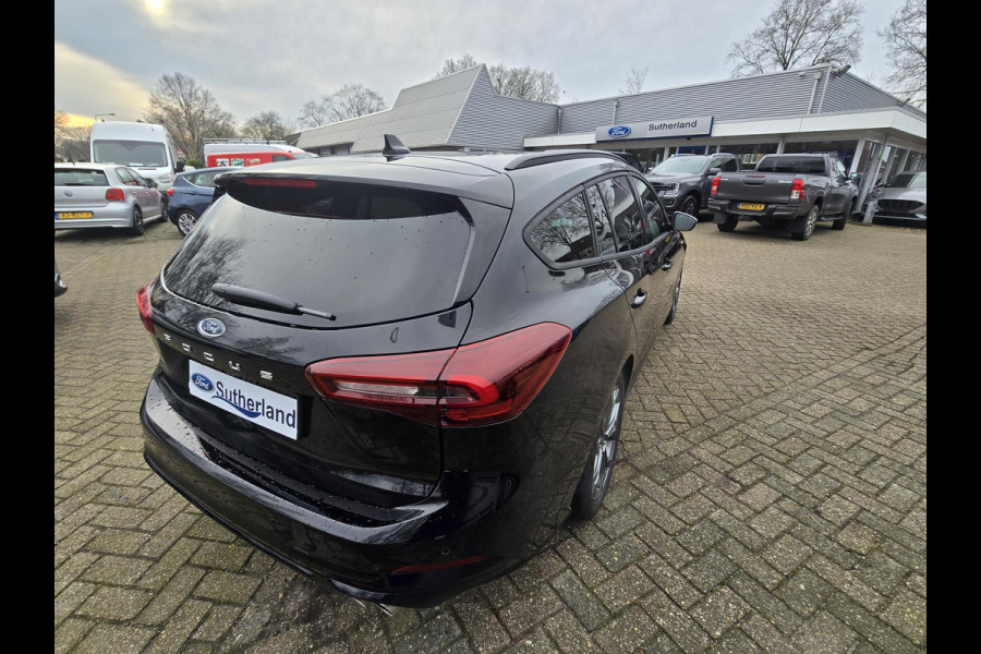 Ford Focus 1.0 EcoBoost Hybrid ST Line Wagon 155pk SCI  Automaat | April leverbaar | Winter Pack | Agate Black | 12.3 inch personaliseerbare Digital Cockpit | Achteruitrijcamera | Draadloos opladen mobiele telefoon | Ford Keyless Entry