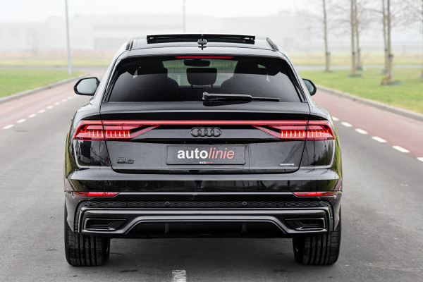 Audi Q8 60 TFSI e quattro Competition Plus S-Line. Carbon, Softcl, RS Seats, Pano, ACC, HUD, 360 3D, Luchtv, Keyless, CarPlay!