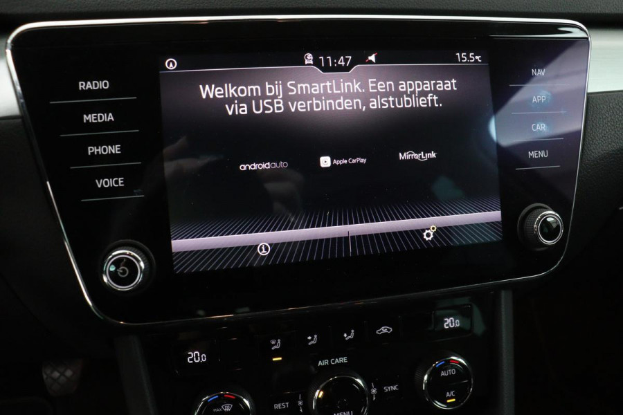 Škoda Superb 1.6 TDI Ambition | Export Only | Trekhaak | Carplay | Xenon | Climate control | Navigatie | PDC | Cruise control