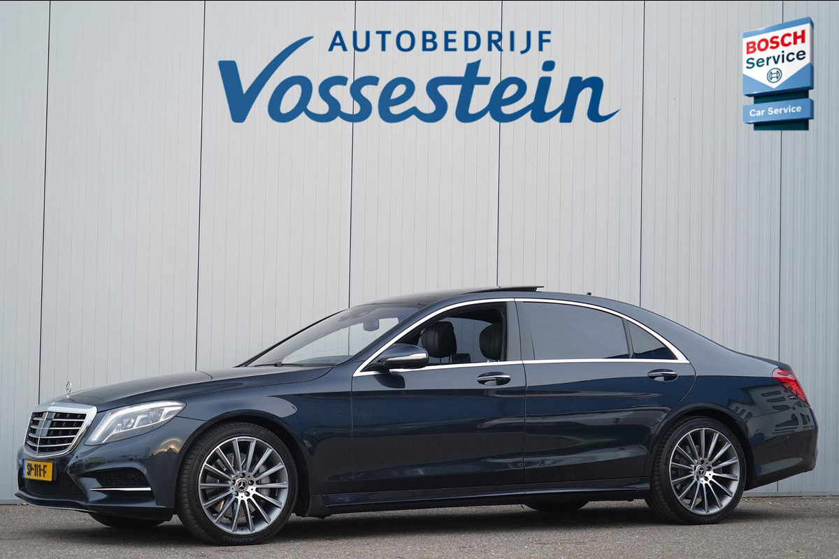 Mercedes-Benz S-Klasse 350 BlueTEC Lang Prestige Plus / AMG Line / NL-Auto / 360 Camera / Nachtzicht / Head-Up / Panodak