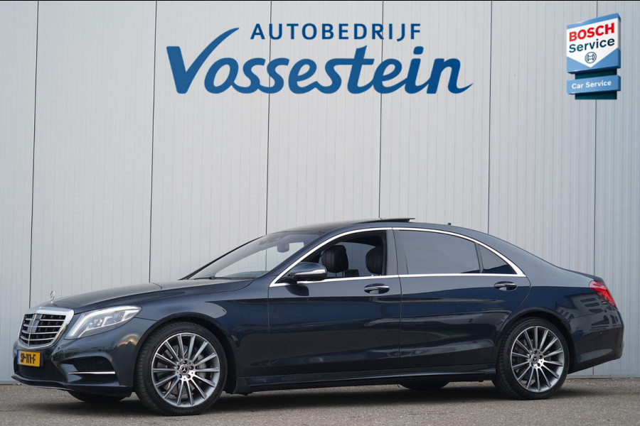 Mercedes-Benz S-Klasse 350 BlueTEC Lang Prestige Plus / AMG Line / NL-Auto / 360 Camera / Nachtzicht / Head-Up / Panodak