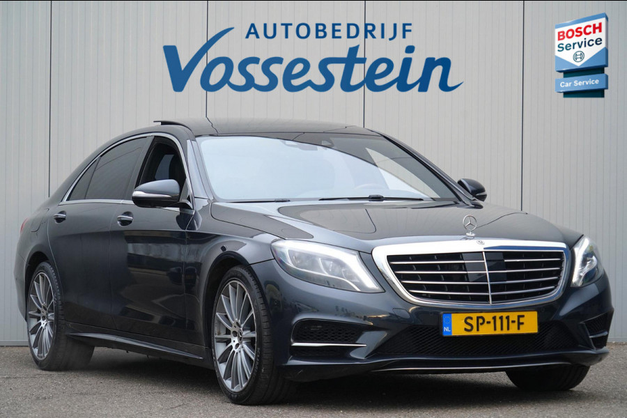 Mercedes-Benz S-Klasse 350 BlueTEC Lang Prestige Plus / AMG Line / NL-Auto / 360 Camera / Nachtzicht / Head-Up / Panodak