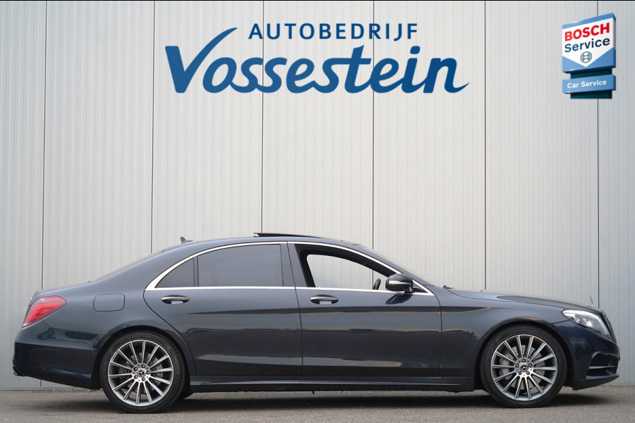 Mercedes-Benz S-Klasse 350 BlueTEC Lang Prestige Plus / AMG Line / NL-Auto / 360 Camera / Nachtzicht / Head-Up / Panodak