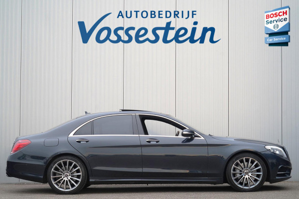 Mercedes-Benz S-Klasse 350 BlueTEC Lang Prestige Plus / AMG Line / NL-Auto / 360 Camera / Nachtzicht / Head-Up / Panodak