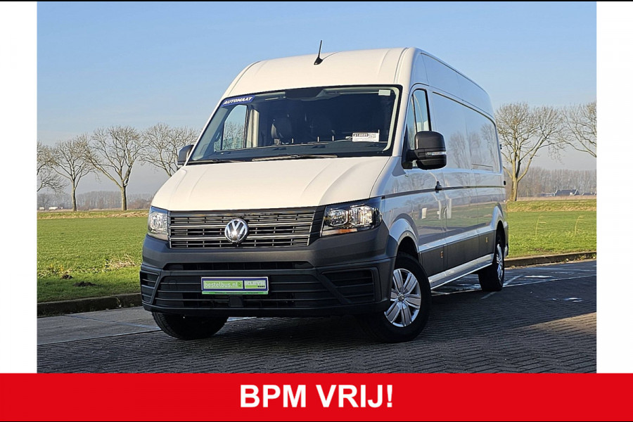 Volkswagen Crafter 35 2.0 TDI L4H3 Automaat 140Pk Camera 270Gr-Deuren Navi Euro6!