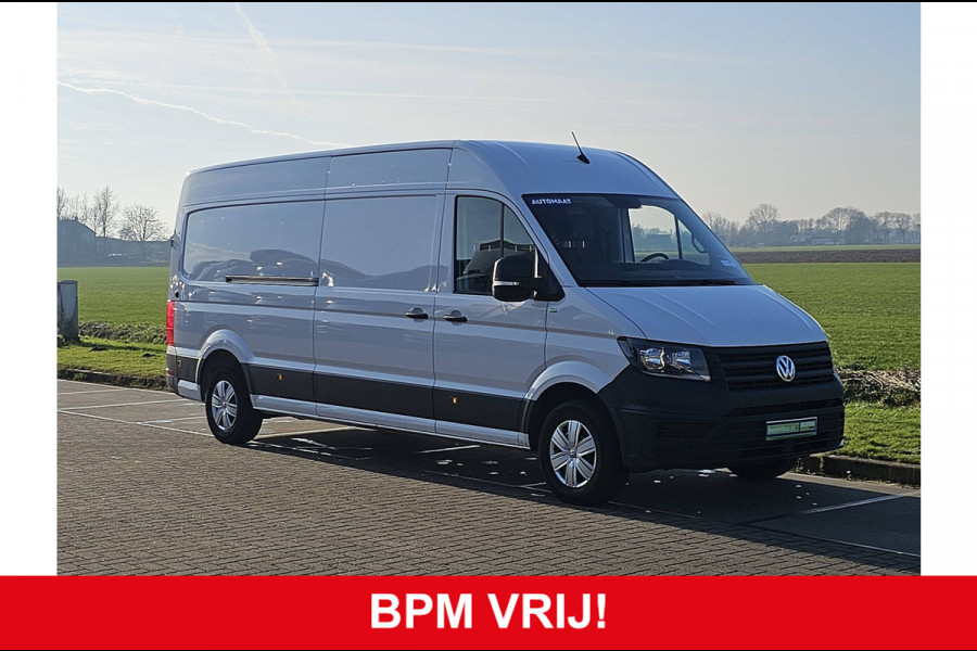 Volkswagen Crafter 35 2.0 TDI L4H3 Automaat 140Pk Camera 270Gr-Deuren Navi Euro6!