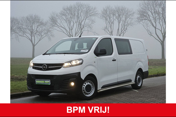 Opel Vivaro 2.0 CDTI L3H1 DC Edition airco, navi, pdc, side bars, trekhaak