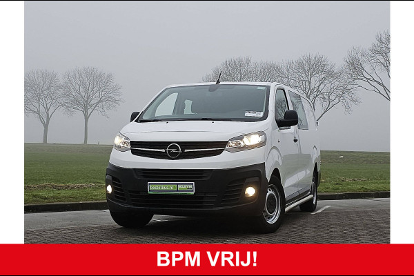 Opel Vivaro 2.0 CDTI L3H1 DC Edition airco, navi, pdc, side bars, trekhaak