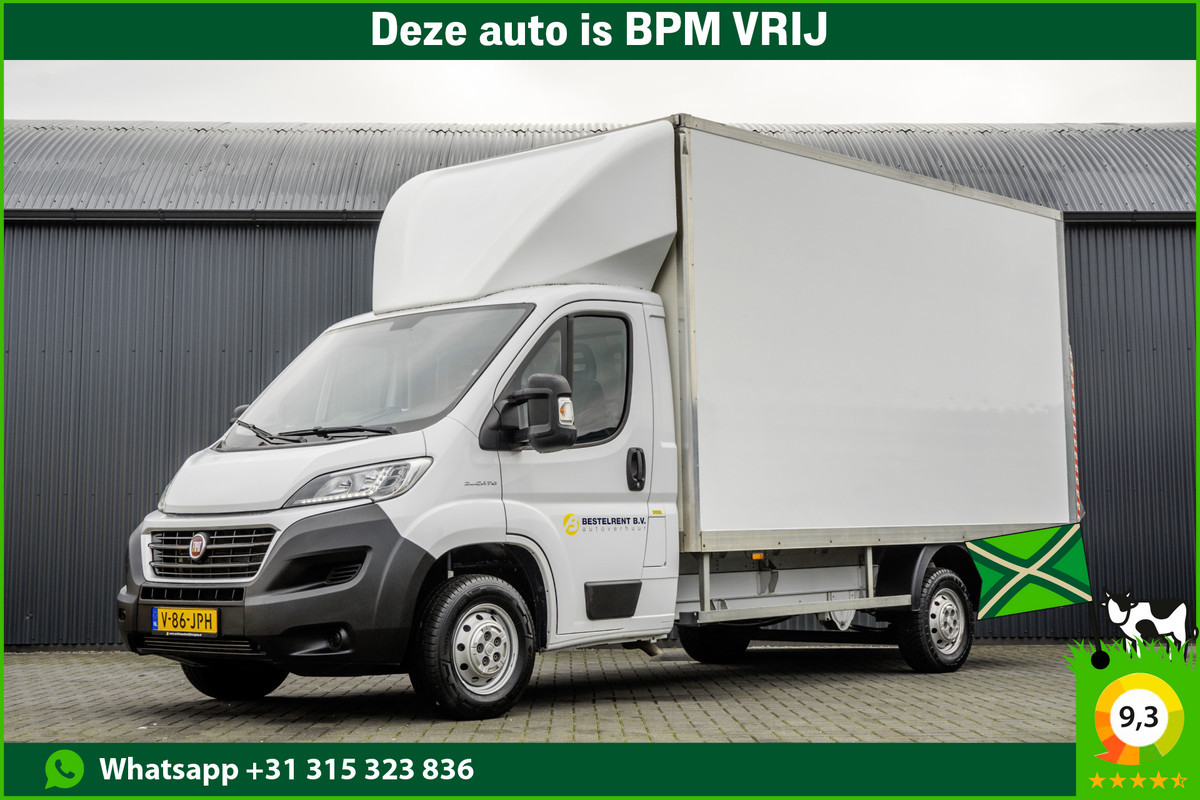 Fiat Ducato **2.3 MultiJet Bakwagen met laadklep | Euro 6 | 131 PK | Climate | Camera | Cruise | LED**